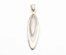 Mother Of Pearl Silver Pendant
