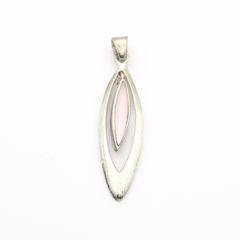 Mother Of Pearl Silver Pendant