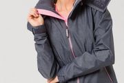 Brand new Superdry Women's Hooded Windbreaker Arctic Hooded cliff Hiker Grey pink lining Jacket size S UK10 EU38 Postage included