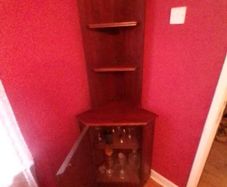Vintage / Mid-century Corner Cabinet