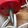 Pair of Kvart IKEA 90s red wall lights Image 9