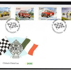 2001 Ireland Centenary of the Royal Irish Automobile Club (RAC) Commemorative Stamps An Post First Day Cover (FDC)