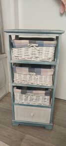 QUICK SALE- bathroom storage