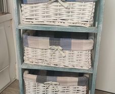 QUICK SALE- bathroom storage