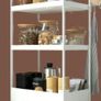 Ikea Nissafors Trolley (1 Set), with Wheels, 3 Levels, in Black or White, Not Assembled Image 3