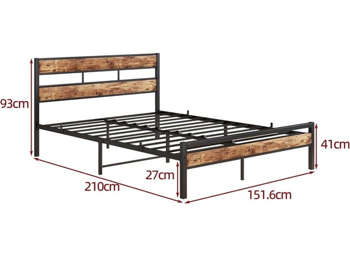 King Size Bed Frame Metal