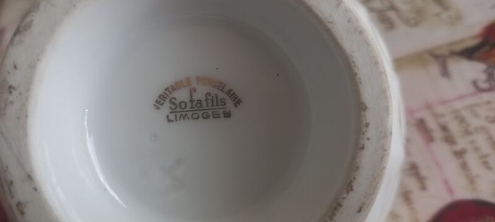 Porcelain bowl our lady