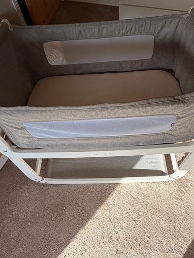 Snuzpod 3 bedside crib