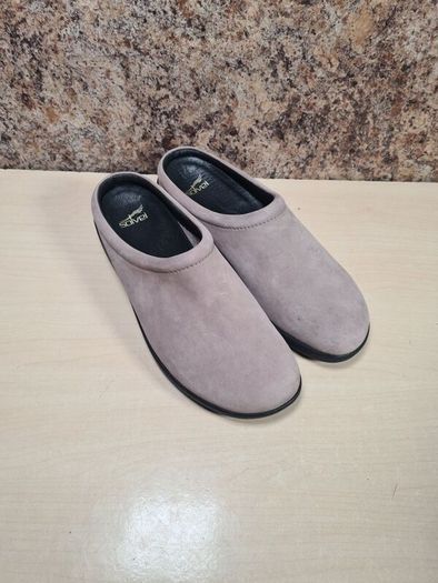womens SOLVEI BY DANSK slip on flats shoes suede clogs  Size  Uk 6.5 EU 40 made in portugal
