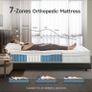 King Size Hybrid Mattress, 10.2 Inch with Breathable Foam and Pocket Spring, Medium Firm, 150x200x26cm Image 5