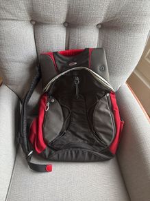 Tumi Ducati motorcycle helmet backpack