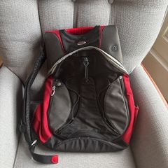 Tumi Ducati motorcycle helmet backpack