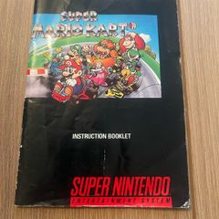 SNES Manual - Super Mario Kart