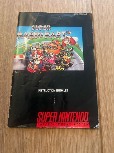 SNES Manual - Super Mario Kart