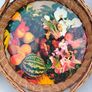 Vintage Large Round Basket Image 3
