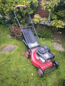 16" petrol lawnmower