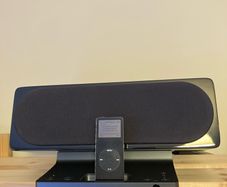 iPod nano apple and Sony speaker