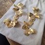 Maison Sabben 24 carat gold earrings Image 3