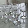 6 Small Wine Glasses Image 2