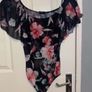 New Look Mesh Floral Bodysuit Image 2
