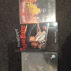 Tupac book and dvds