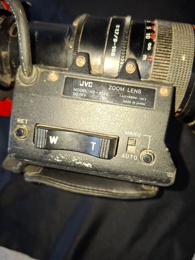 Vintage JVC KY-210 (or KY-210E) three-tube Saticon TV Professional Broadcast Video Camera from the early 1970s