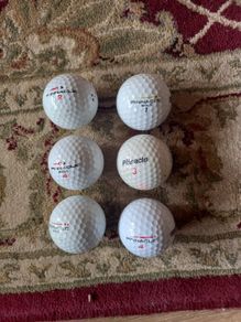 Pinnacle Gold Golf Balls X 6.