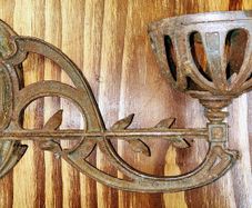Victorian period wall sconce