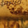 CARCO Painted ceramic Unique piece of pottery could be trickelt dish or ashtray or hinging dish. Image 2