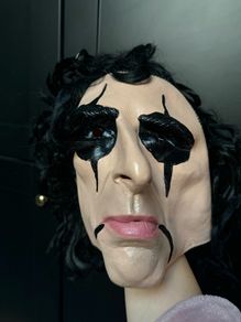 Halloween Alice Cooper mask