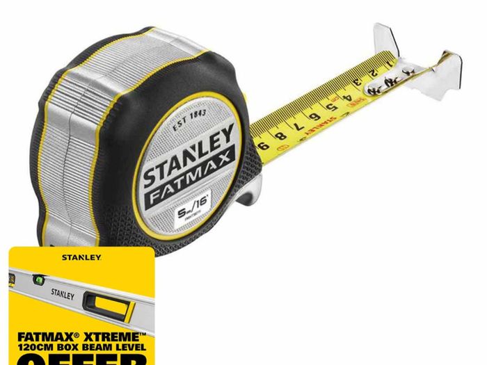 Stanley STA538215 FATMAX XTREME Tape Measure 5m/16ft (Width 32mm) STA538215