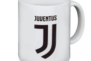 Juventus White Logo Mug Juventus Football Team Mug