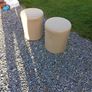 2 stools pouffes Image 7
