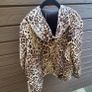 Animal print fleece jacket size 12 Image 9