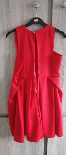 Red dress fits s sm new