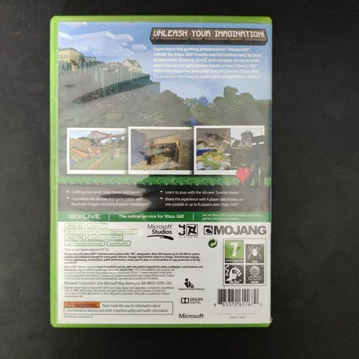 Minecraft Xbox 360