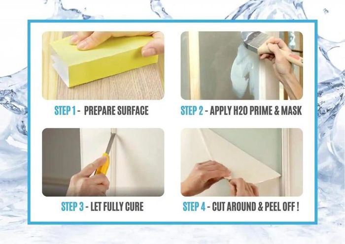 Liquid Masking Tape & Primer in One!