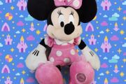 Minnie Mouse Official Disney Store Large Plush Soft Toy 19" 48cm Pink Bow