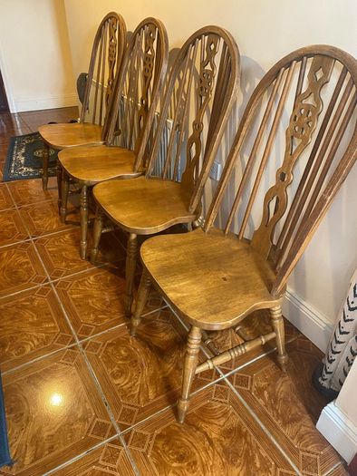 vintage kitchen chairs