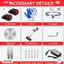 Brand New Lawn Trimmer With 2 Batteries Image 3