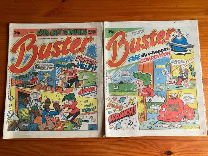 Comics: 'Buster' 1986 (8 magazines)