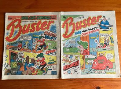 Comics: 'Buster' 1986 (8 magazines)