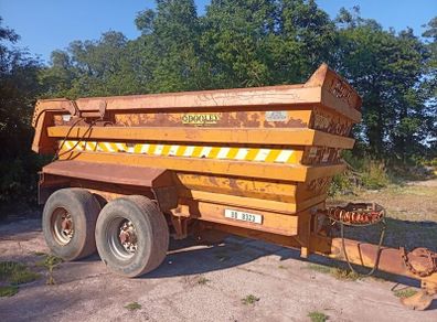 Dooley dump trailer