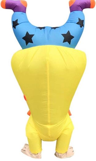 Inflatable Clown Costume Funny Costume Halloween Costume for Adult/Halloween/Christmas Party Upside Down (FREE POSTAGE)