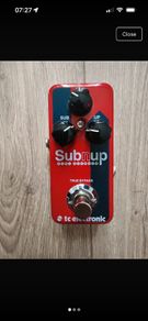 TC Electronic SubNUp Mini Octave Pedal