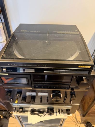 Technics SL-J2 automatic linear tracking turntable