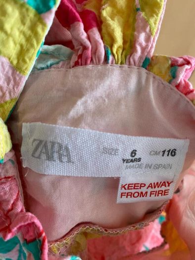 Zara Girls Floral Dress - see 3 pics