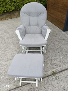 Rocking Chair and Footstool
