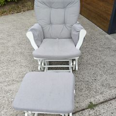 Rocking Chair and Footstool