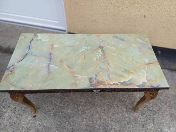 Vintage Marble Look Coffee Table